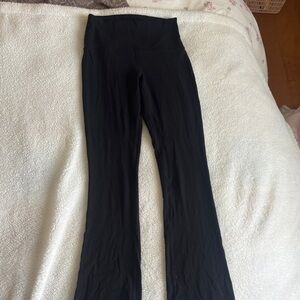 Lululemon High-Waisted Flare Leggings Black